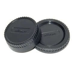 Caruba Rear Lens and Body Cap for Nikon
