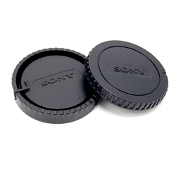 Caruba Rear Lens and Body Cap for Sony A