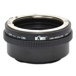 Kiwi Lens Mount Adapter (Nikon G naar Canon M)