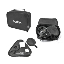 Godox S-type Bracket Bowens + Softbox 80x80cm + Grid
