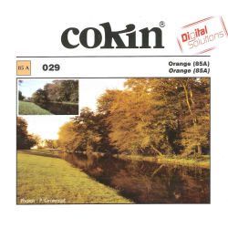 Cokin Filter Z029 Orange (85A)