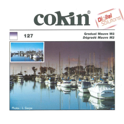 Cokin Filter A127 Gradual Mauve M2