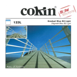 Cokin Filter X123L Gradual Blue B2-Light