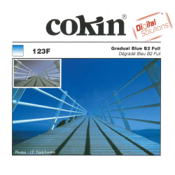 Cokin Filter X123F Gradual Blue B2-Full