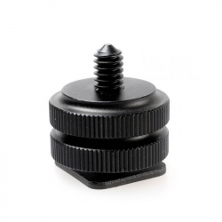 Caruba hotshoe adaptor - Universal hotshoe -> 1/4" male screw thread