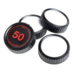 Caruba Writable Rear Lens Cap Kit Canon (4 pieces)