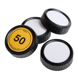 Caruba Writable Rear Lens Cap Kit Nikon (4 pieces)