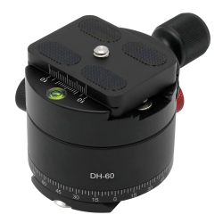 Caruba Panoramakop Kliksysteem - Dubbele Quick Release (DH-60)