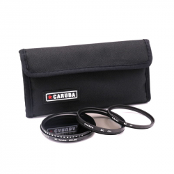Caruba UV + CPL + Variable ND2-400 Kit 62mm