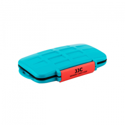 JJC MC-NSMSD16 Geheugenkaart Case Blauw