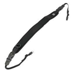 Caruba Camera Neckstrap - Comfort + Quick release (Zwart)