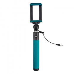 Caruba Selfie Stick Plug & Play - Blau