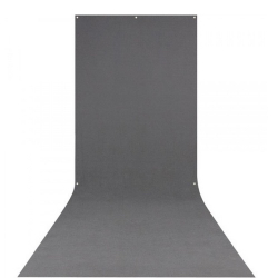 Westcott X-Drop Wrinkle-Resistant Backdrop - Neutral Gray Sweep (5' x 12')