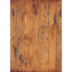 Westcott Distressed Wood Matte Vinyl Backdrop 1.52m x 2.13m - Rich Brown