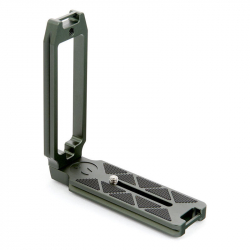 3 Legged Thing QR11 L Bracket Grijs voor cameras met full body of battery grips. Dual strap connectors and Arca Swiss Compatible