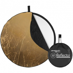 Westcott Collapsible 5-in-1 Reflector Gold Surface (76.2cm)