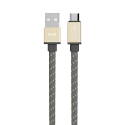 Allocacoc USB Kabel | microUSB Flat Gold