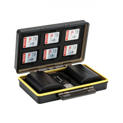 JJC BC-3LPE6 Multi-Functionele Batterij Case