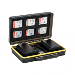 JJC BC-3SD6 Multi-Functionele Batterij Case