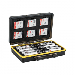 JJC BC-3SD6AA Multi-Functionele Batterij Case