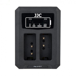 JJC Canon DCH-LPE17 USB Dual Battery Charger (voor Canon LP/E17 accu)