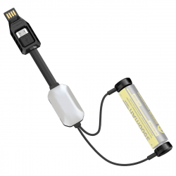 Nitecore LC10 USB/Micro USB magneet Lader/Voeding met Led indicator