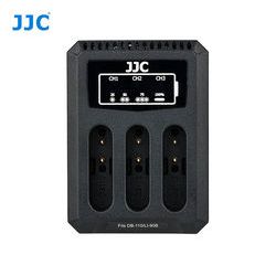 JJC Canon DCH-DB110 USB Dual BatteryCharger (voor Ricoh DB-110/ Olympus)