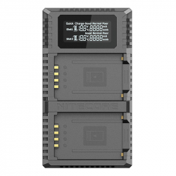 Nitecore FX2 Pro Dubbele Lader voor Fujifilm NP-T125