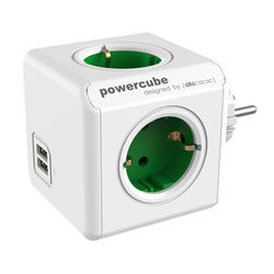 Allocacoc PowerCube Original USB Groen
