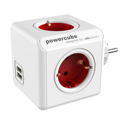 Allocacoc PowerCube Original USB Rouge