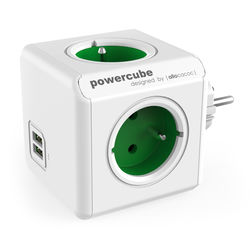 Allocacoc PowerCube Original USB Groen (FR)