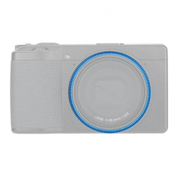 JJC RN-GR3 BLUE Lens Decoration Ring for Ricoh GRIII