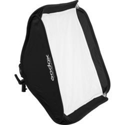 Godox S2-type Bracket Bowens + Softbox 80x80cm + Grid