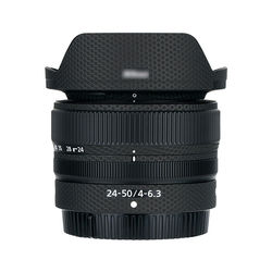 JJC KS-Z2450MK Matrix Carbon Fiber Black Anti-Scratch Protective Skin Film for Nikon NIKKOR Z 24-50mm f/4-6.3 Lens
