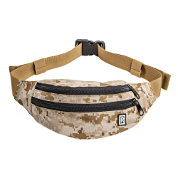 BlackRapid Waist Pack met 2 Zakken met Rits & Verstelbare Riem - Digital Camo