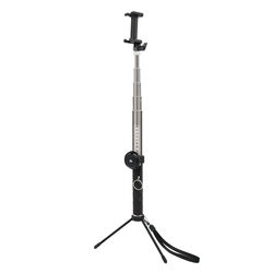 Caruba Selfie Stick Groß Bluetooth - Grau