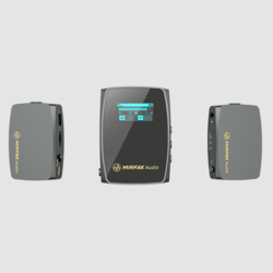 MIRFAK DUAL CHANNEL COMPACT WIRELESS MICROPHONE SYSTEM WE10 PRO