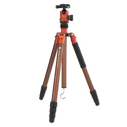 Fotopro X-Go Predator Oranje Aluminium Tripod