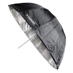 Caruba Deep Umbrella Zilver/Zwart 85 cm 