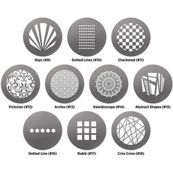 Westcott Optical Spot door Lindsay Adler Gobo Pack 1: Patterns (10-pack)