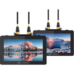 Feelworld 5.5" FT6 + FR6 5.5 Inch Wireless Video Transmission Touchmonitor 4K