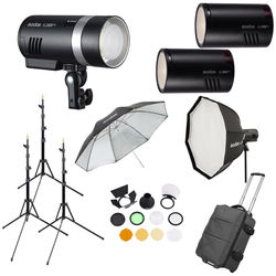 Godox AD300Pro & AD100Pro 3 heads Kit
