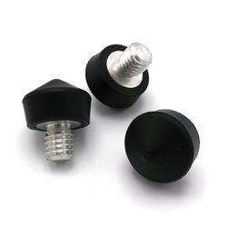 Caruba 3/8" Statief Voetje - Rubber / 22mm (3 stuks)