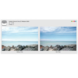 Cokin Filter Z121M Neutral Grey G2-medium (ND4) (0.6)