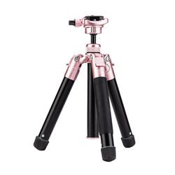 Fotopro Free-1 Aluminium Roze / Zwart Tripod