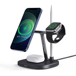 Choetech 15W Chargeur Magnétique 4 en 1 Magsafe T583-F