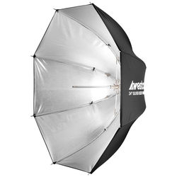 Westcott Deep Umbrella - Zilver Bounce (24")
