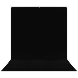 Westcott X-Drop Pro Kreukbestendige Achtergrond Kit - Rich Black Sweep (8' x 13')
