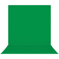 Westcott X-Drop Pro Kreukbestendige Achtergrond - Chroma-Key Green Screen Sweep (8' x 13')