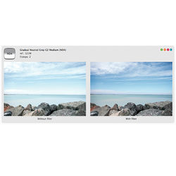 Cokin Filter X121M Neutral Grey G2-medium (ND4) (0.6)
